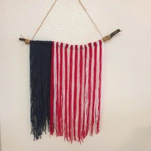 American flag wall hanging